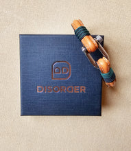 Cargar imagen en el visor de la galería, Wave Noray Leather Camel & Verde-Navy