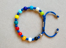 Cargar imagen en el visor de la galería, MURANO GLASS Multicolor Azulón