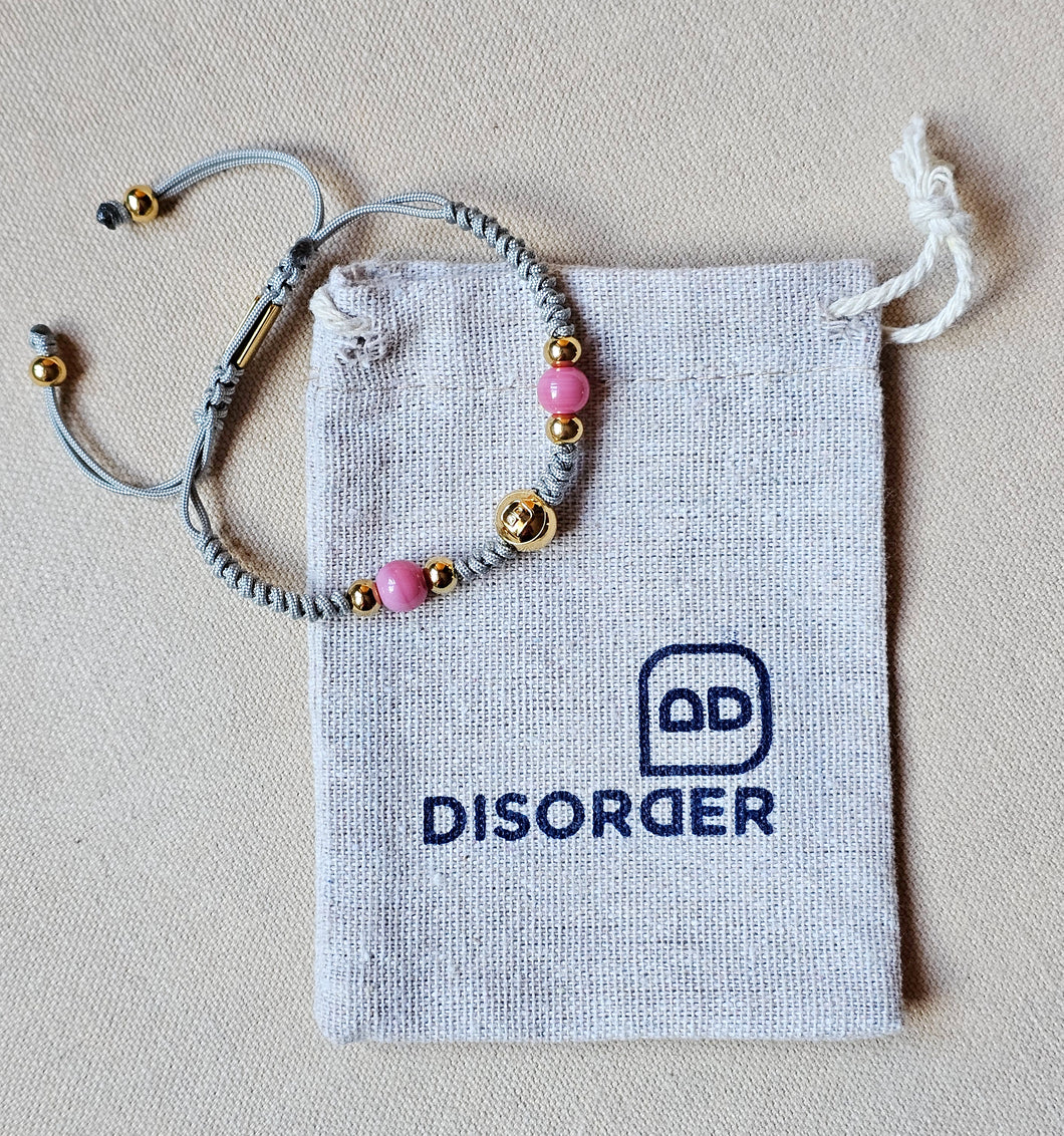 Murano Steel Gris - Rosa